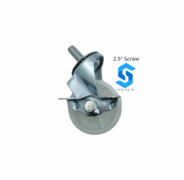2.5″ CASTER WHEEL | WITH BUTTERFLY LOCK – SCREW