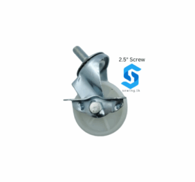2.5″ CASTER WHEEL | WITH BUTTERFLY LOCK – SCREW