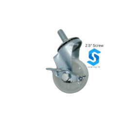 2.5″ CASTER WHEEL | WITH BUTTERFLY LOCK – SCREW