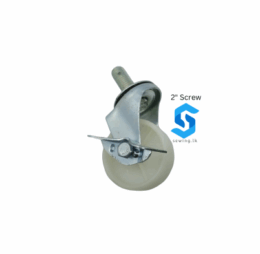 2″ CASTER WHEEL | WITH BUTTERFLY LOCK – SCREW