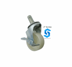 2″ CASTER WHEEL | WITH BUTTERFLY LOCK – SCREW