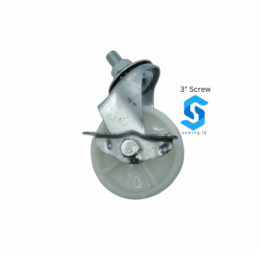 3″ CASTER WHEEL | WITH BUTTERFLY LOCK – SCREW