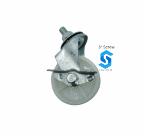 3″ CASTER WHEEL | WITH BUTTERFLY LOCK – SCREW