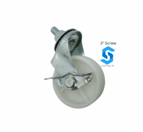 3″ CASTER WHEEL | WITH BUTTERFLY LOCK – SCREW