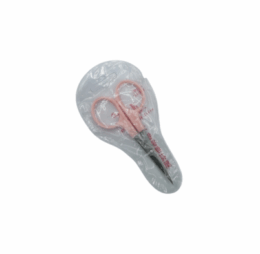 3.5 | PLASTIC HANDLE EMBROIDER SCISSOR – PINK