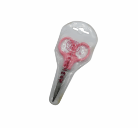 3.5″ | PLASTIC HANDLE EMBROIDER SCISSOR – PINK