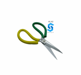 A1 A2 | POCKET SCISSOR – GREEN AND YELLOW