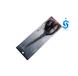 9″ | PLASTIC HANDLE SCISSOR – BLACK
