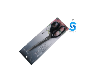 9″ | PLASTIC HANDLE SCISSOR – BLACK