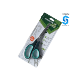 195MM | PLASTIC HANDLE SCISSOR – GREEN