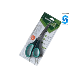195MM | PLASTIC HANDLE SCISSOR – GREEN