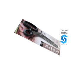 GG153 | PLASTIC HANDLE SCISSOR 245MM – BLACK