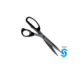 9.5″ PLASTIC HANDLE SCISSOR – BLACK
